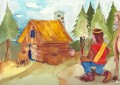 Kamishibai  karty narracyjno - obrazkowe knk-R03 Wydawnictwo Risprint
autor ilustracji: Przemysław Szelągowski