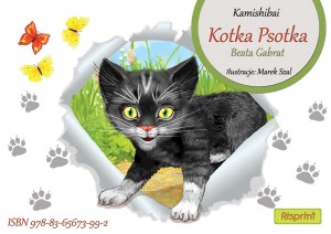         " Kotka Psotka " książka kamishibai