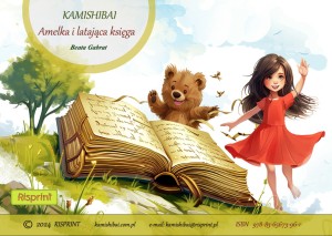 „ Amelka i latająca księga ” książka kamishibai 