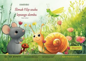  „Ślimak Filip szuka lepszego domku” książka kamishibai