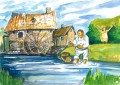 Kamishibai  karty narracyjno - obrazkowe  knk-R01 Wydawnictwo Risprint                                                autor ilustracji: Mariusz Grzemski