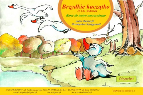 Kamishibai "Brzydkie kaczątko" knk-R06 - Wydawnictwo Risprint,                                                                                  publikacje z serii: legendy kamishibai, baśnie kamishibai, bajki kamishibai     
